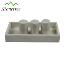 Wholesale White Dinner Table Marble Serving Tray